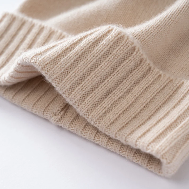Winter Hat For Women/Men 100%Quality Cashmere Beanie Cap Unisex Outdoor Casual Solid Knitted Hats Warm Soft SkullCap