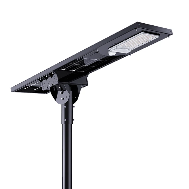 YYHC-60W 80W 100W Ip65 Outdoor All In One Solar Street Lamp Price Integrated Led Solar Street Light Solar Design