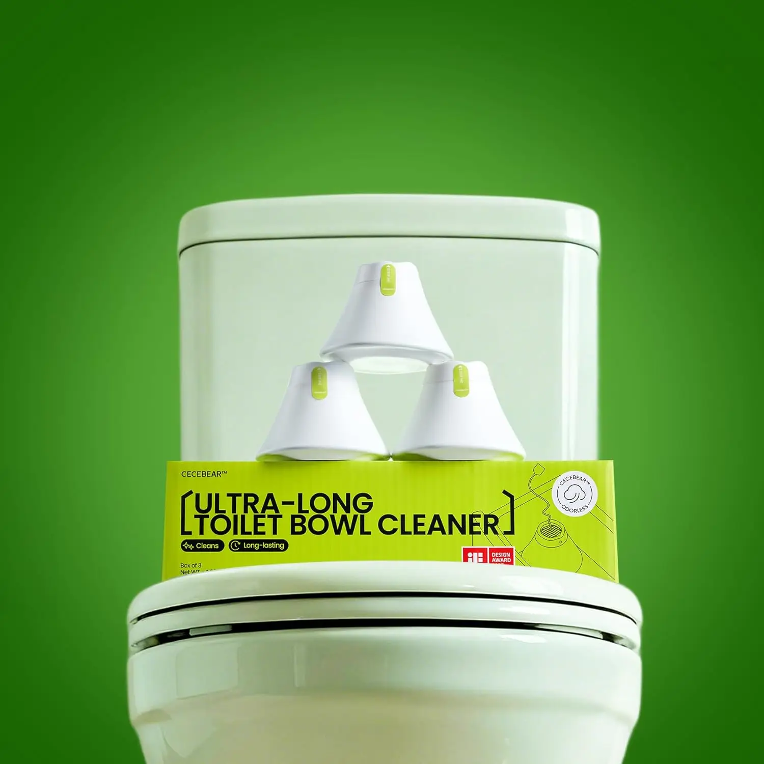 

In-Tank Toilet Cleaner Bottle, Automatic Toilet Bowl Cleaners for Hard Water Stains, Septic System