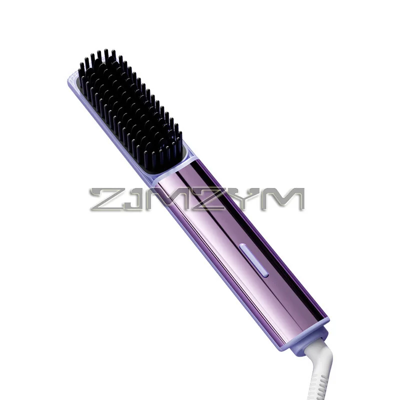 Electric Hot Hair Straighteners Hot Comb And Straightening Brush Hair Styling Appliances Home Portable Curling Iron