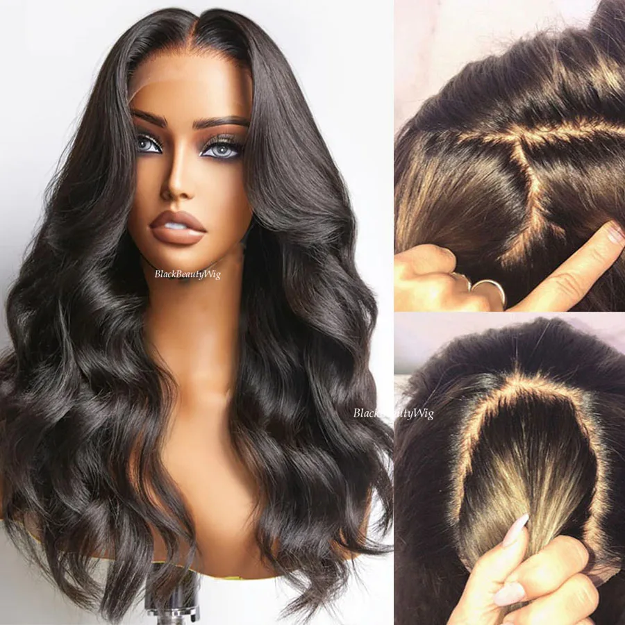 Brazilian Hair 5x5 Silk Top Full Lace Human Hair Wig Loose Wave Pre Plucked Glueless Silk Base Full Lace Wig With Baby Hair