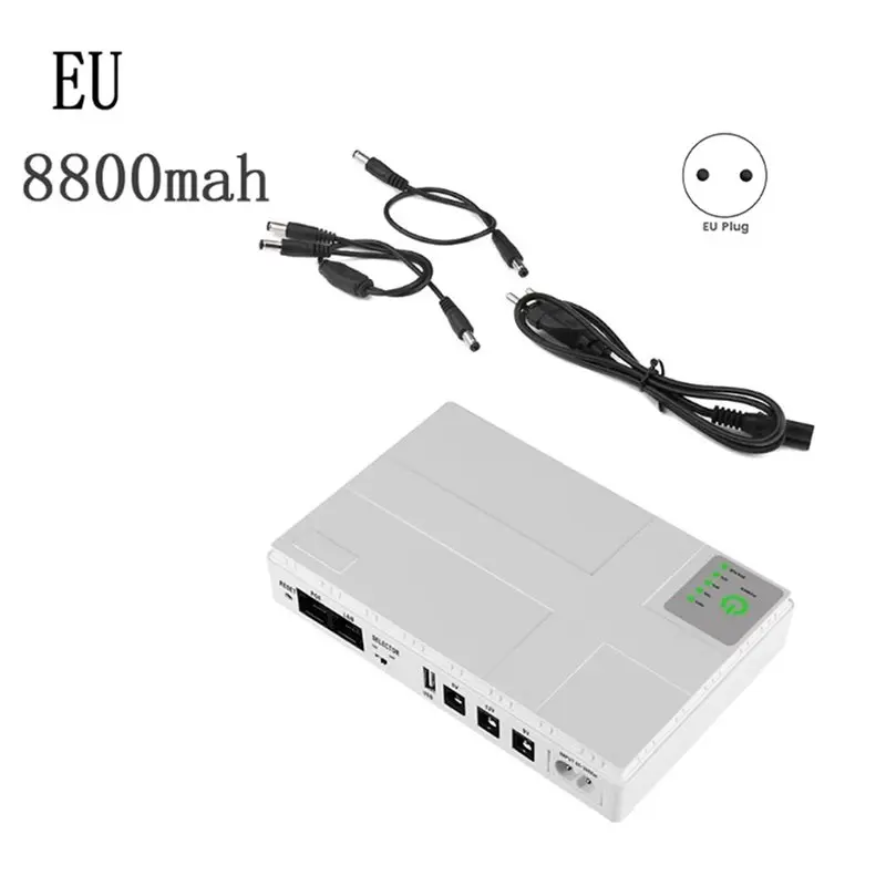 24-hour delivery Portable Mini UPS Power Bank 8800Mah With Multi-Output POE Supports Devices Such As Routers And Cameras. EU