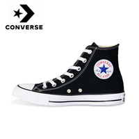 Converse Chuck Taylor All Star Men and Women Skateboarding Shoes High-top Outdoor Breathable Vintage Sneaker White