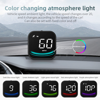 AD G4 GPS Smart Gauge Head Up Display LED Auto Speedometer With Alarm Reminder KMH MPH Compass Car Accessories for All Car
