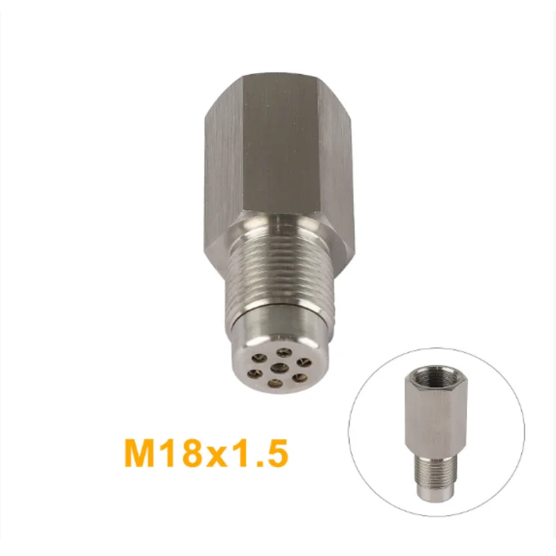 ISURE MARINE Stainless Steel Automotive Engine Dimmer Adapter Oxygen Sensor M18X1.5 Automotive Modification Parts