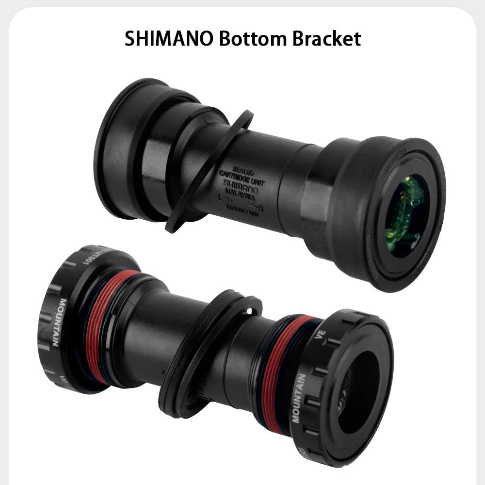 SHIMANO FC-MT510-1 1x8/9/10/11/12-Gang ​ ​ MTB 170/175mm WUZEI 96BCD 32/34/36/38/40T BSA-MT501/PA-MT500 Mountainbike-Kurbelgarnitur – Detail 29