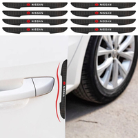 4Pcs Auto Car Door Edge Protection Guards Anti-collision Strip For Nissan Qashqai j10 j11 x Trail t32 t31 Tiida Juke Leaf Navara