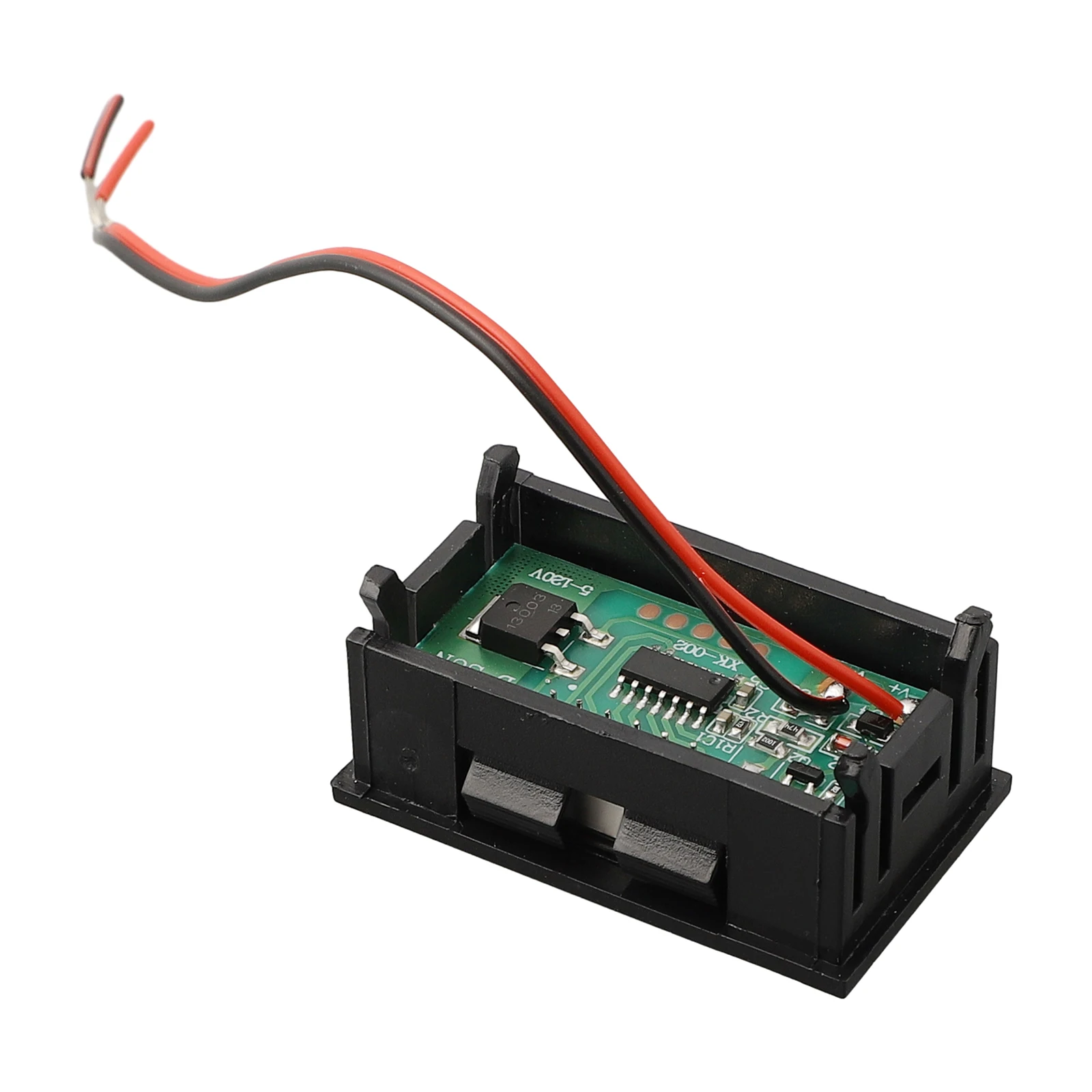 DSN DVM 568HV LED Voltage Meter for DC 5V to 120V Applications Including Battery Banks Power Supplies and Converters
