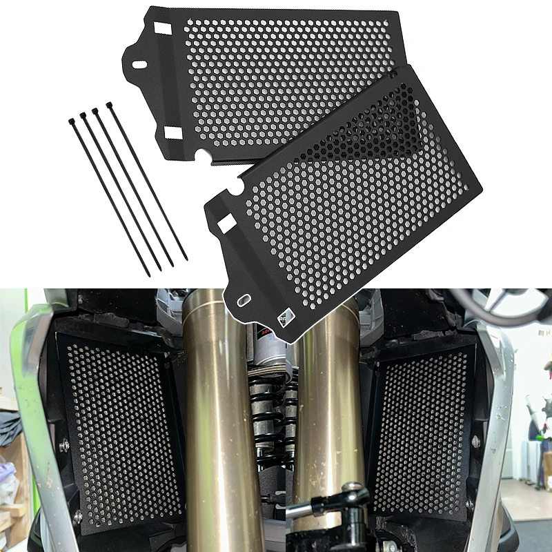 For BMW R1200GS R 1200 GS Adventure 2013-2019 Motorcycle Radiator Grille Guard Cover Protector R1200 GS ADV R1200GSA 2018 2017