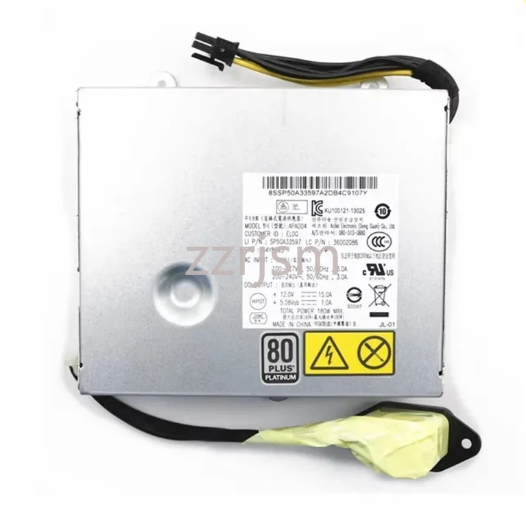 For Lenovo ThinkCentre M93z All-in-One 180W Power Supply 54Y8893 03T9023 APA004 HKF1802-3A SP50A33597