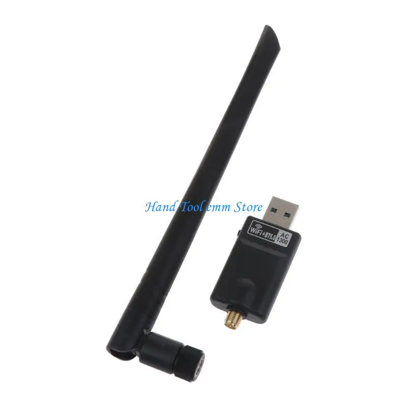 

H37F 6DB Bluetooth-compatible Card 2.4G+5.8G Dual Bands Wireless Card