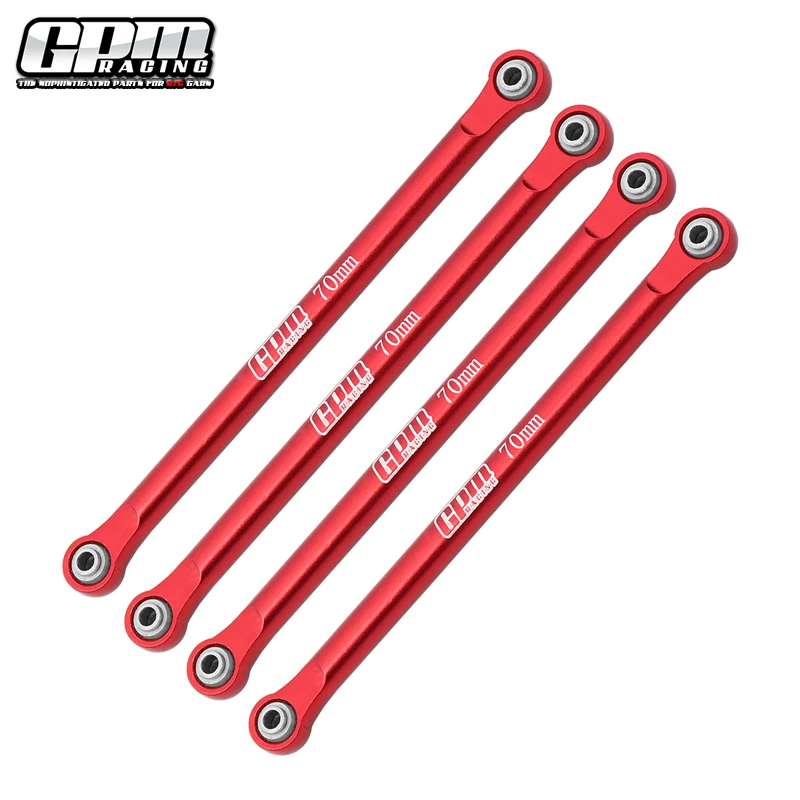 GPM LOSI 1/18 Mini LMT Megalodon 2S LOS214045 aleación 7075 juego de barra inferior de 4 eslabones