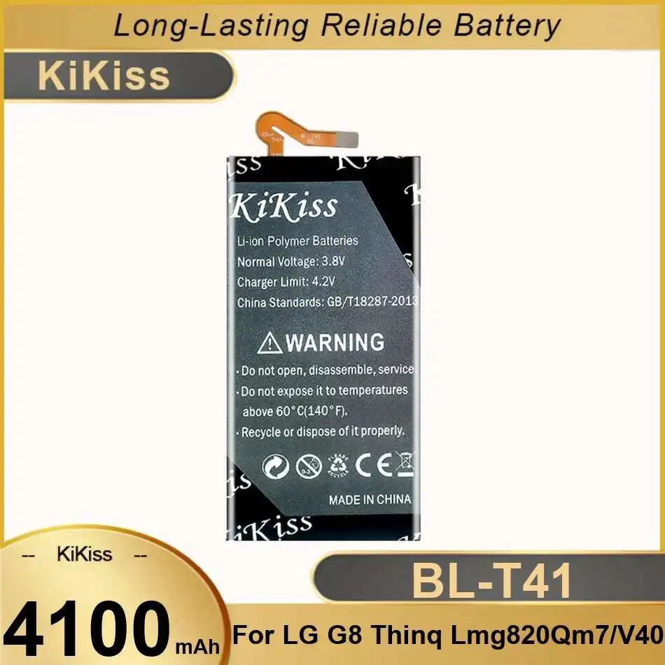 

Аккумулятор BL-T41 для LG G8 Thinq LMG820QM7 LMG820UM1 LM-G820UMB LMG820UM0 LMG820UM2 LM-G820N G820N, G820UM LMV405EB, V40,V405QA7