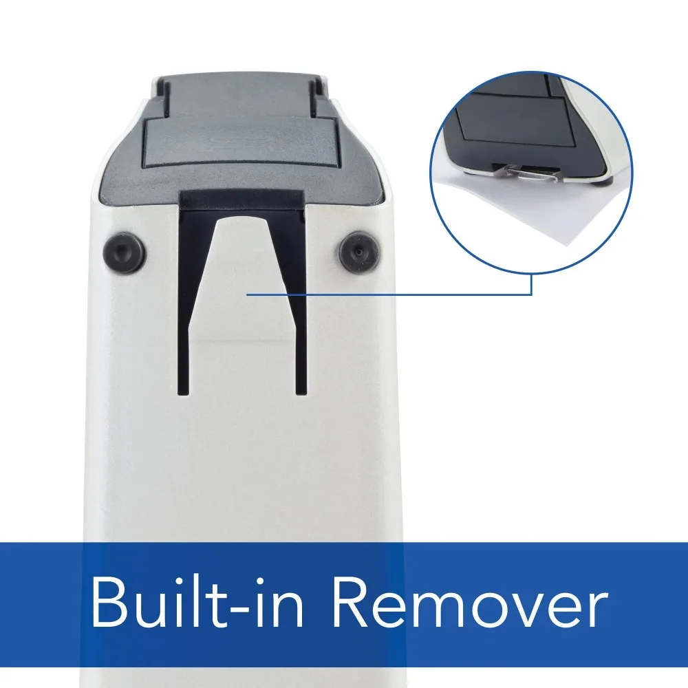 Grapadora de escritorio NeXXt Series WOW, 40 hojas, color blanco