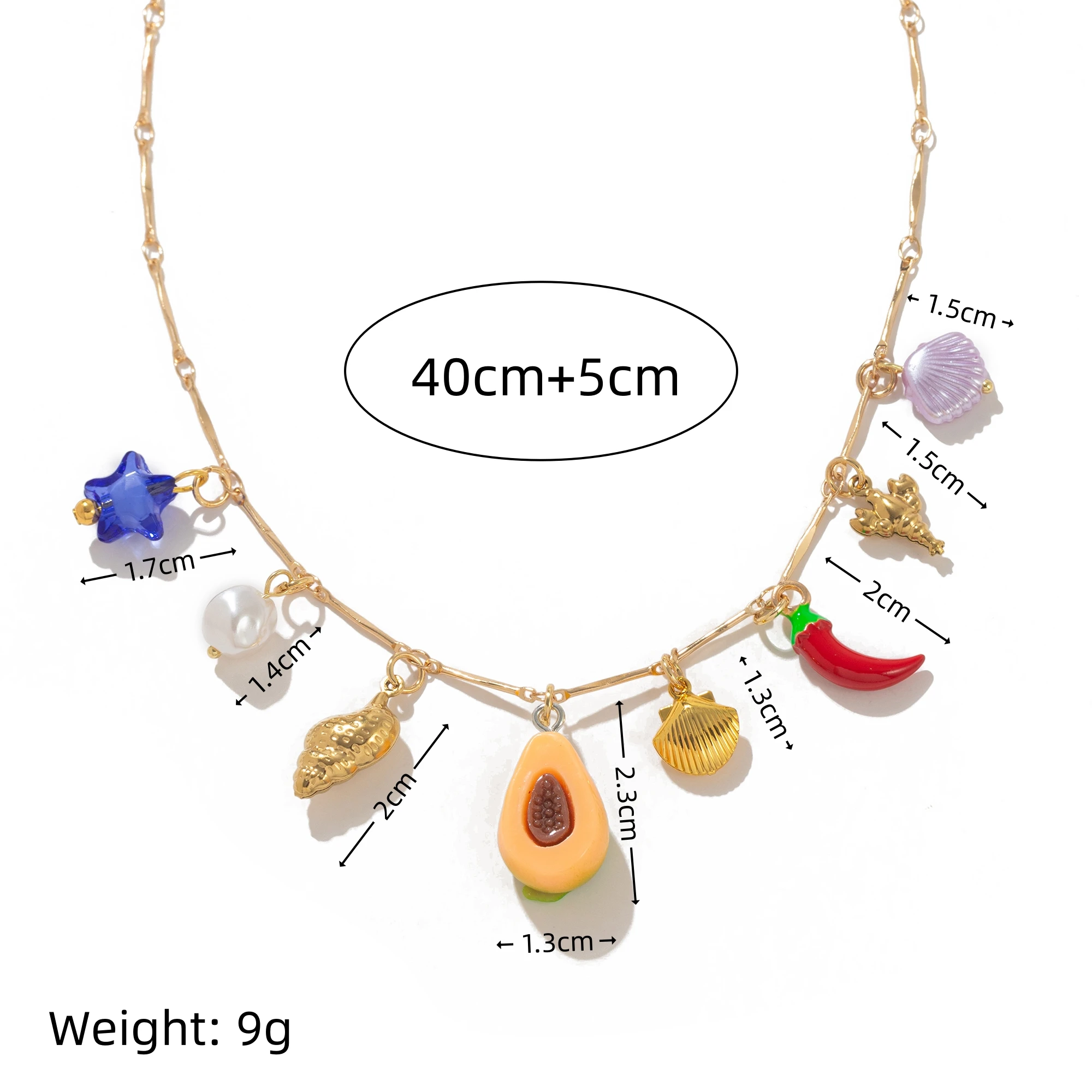 جديد عصري وجه الشمس مطرز شل الحب قلادة ضوء القلائد الفاخرة عالية الجودة للنساء