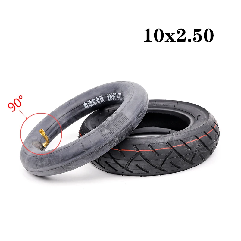 10 Inch Electric Skateboard Tire 10x2.5 for Electric Scooter Skate Board 10x2.50 Inflatable Wheel Tyre Outer Tire Inner Tube