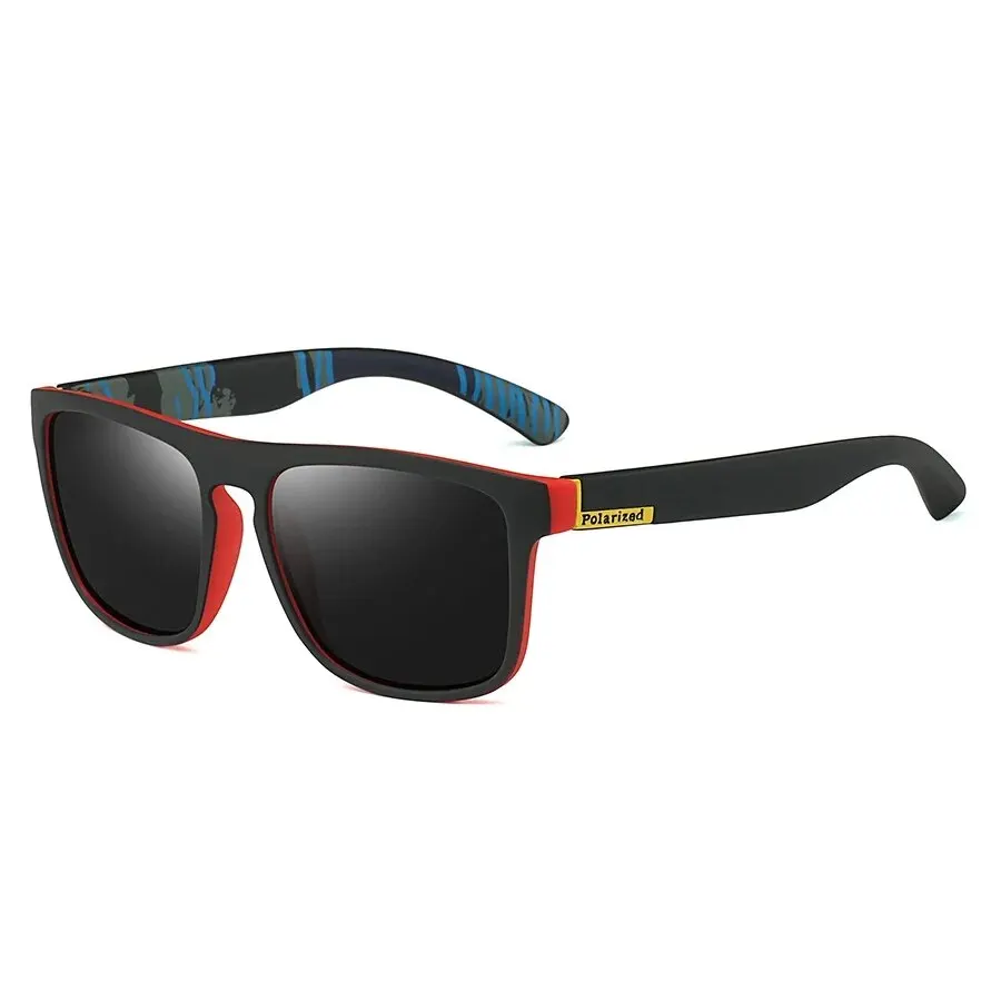 Klassieke Vierkante Vintage Sport Gepolariseerde Zonnebril Voor Mannen Vrouwen Luxe Merk Designer Zonnebril Rijden Vissen Uv400 Brillen