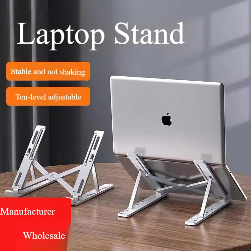 1 Piece Laptop Stand, Foldable And Portable Cooling Rack, Height Increasing Tray, Adjustable Storage, Stable Support Rack