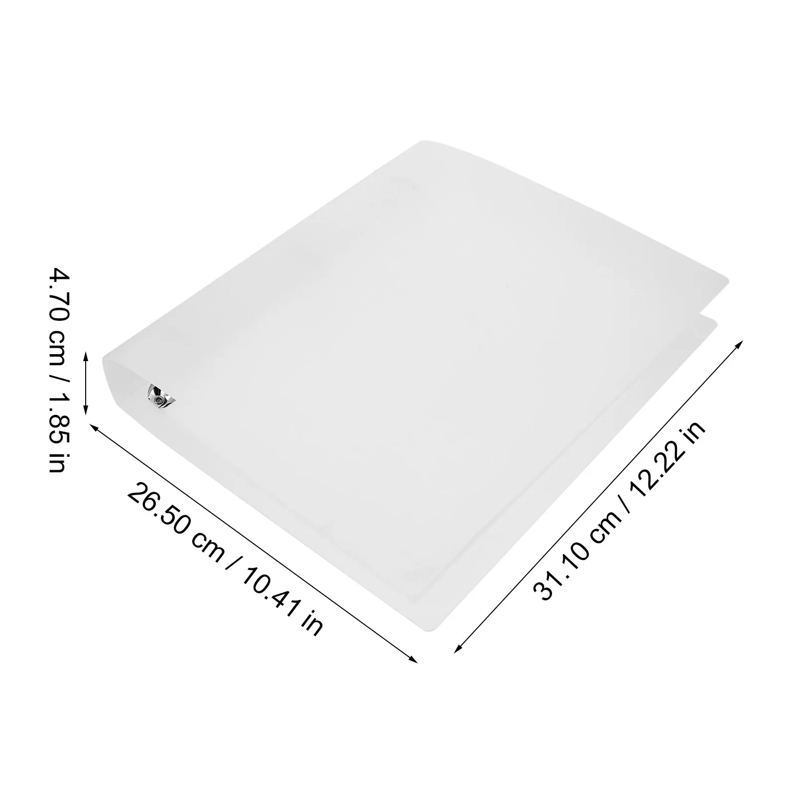 Loose-Leaf Gaming Card Storage Binder Album with Transparent Pockets for Trading Cards Photos Tickets Receipts Business