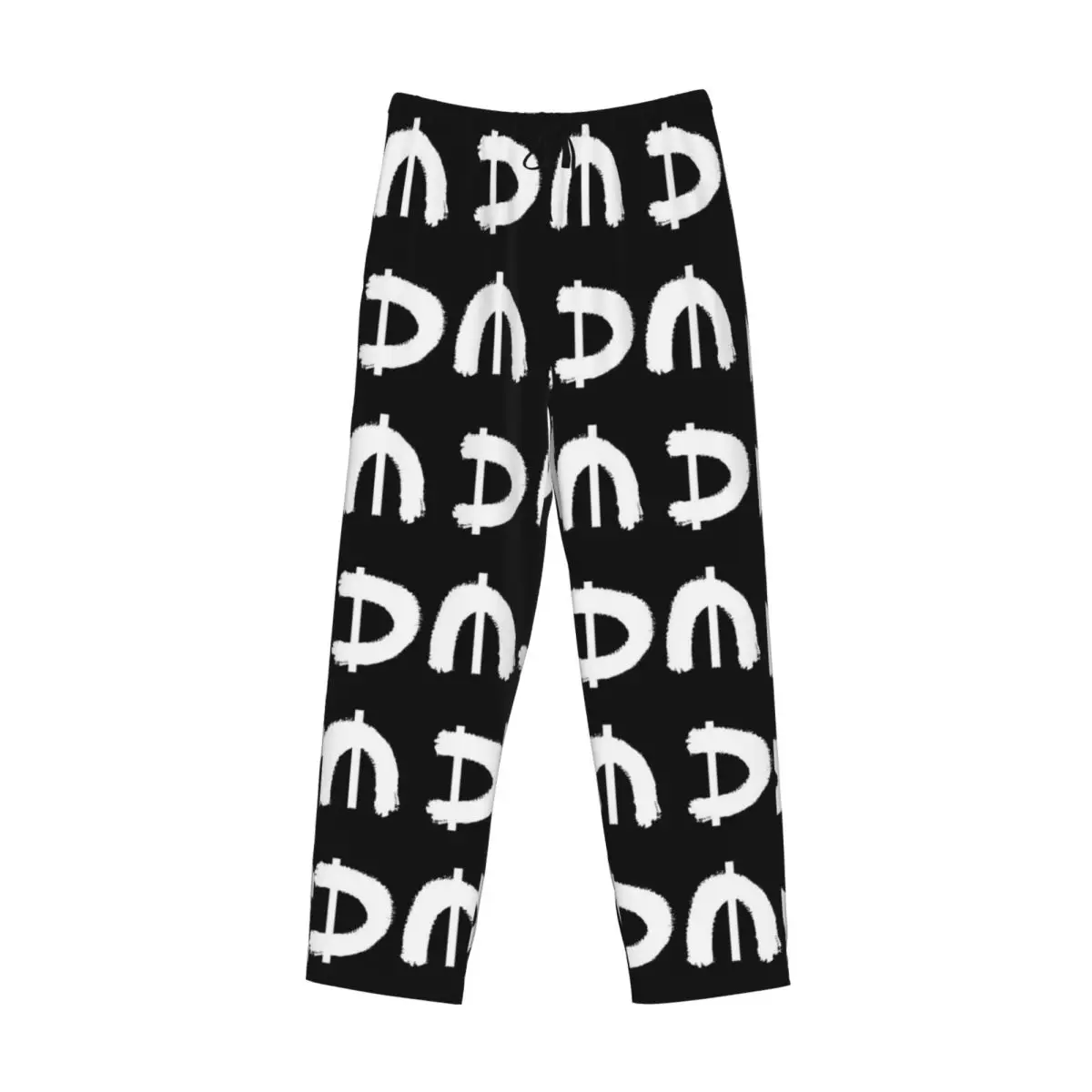 Custom Electronic Rock Depeche Cool Mode Pajama Pants Men Sleepwear Sleep Lounge Bottoms with Pockets