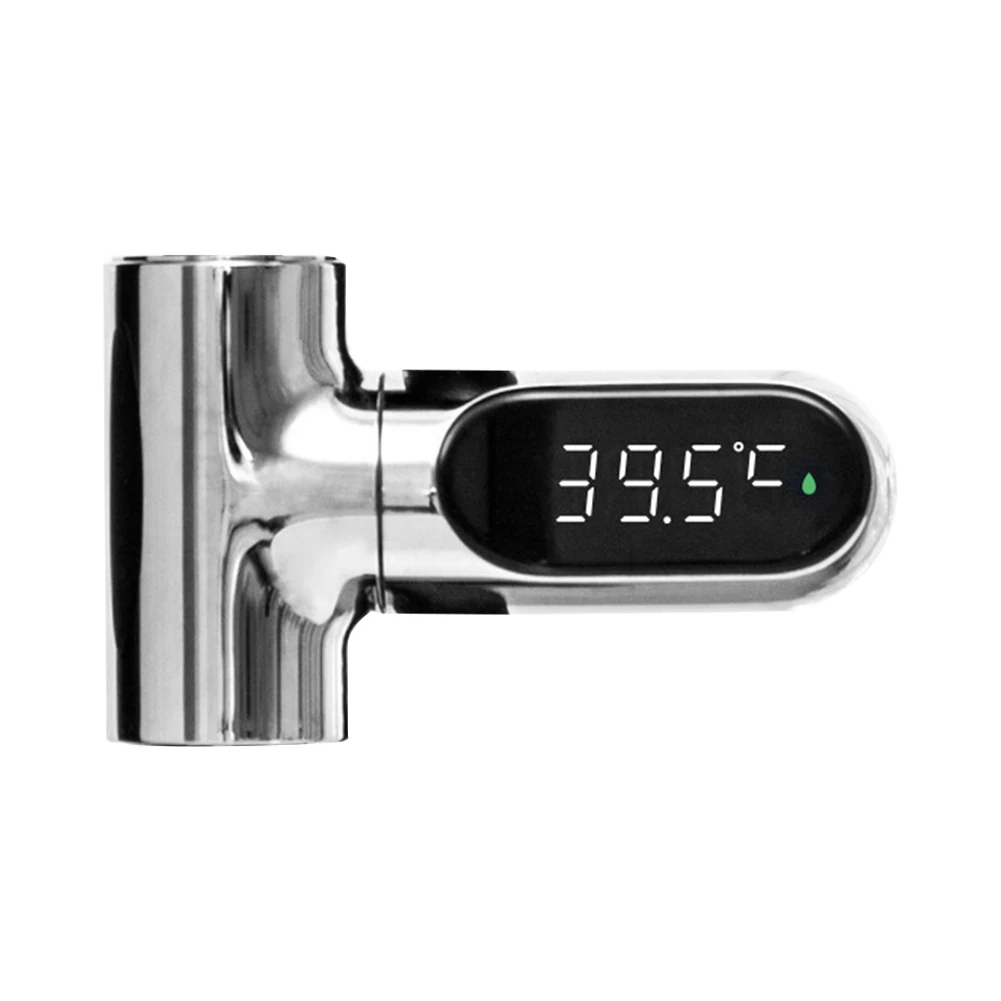 

Fahrenheit Celsius Water Thermometer 360 Degree Rotate Electronic Water Thermometer Water Temperature Meter for Bathroom Shower
