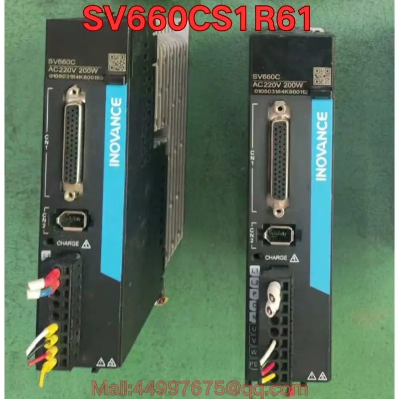 

Бывший в употреблении сервопривод SV660CS1R61 и тест функции двигателя MS1H1-10B30CB-A330Z обычно