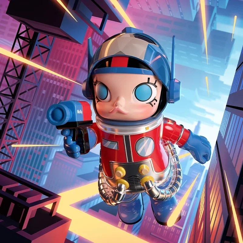 POP MART MEGA SPACE MOLLY 400% Optimus Prime Limited Edition Series Blind Box Mystery Box Doll Cute Anime Figure Guess Bag Toys