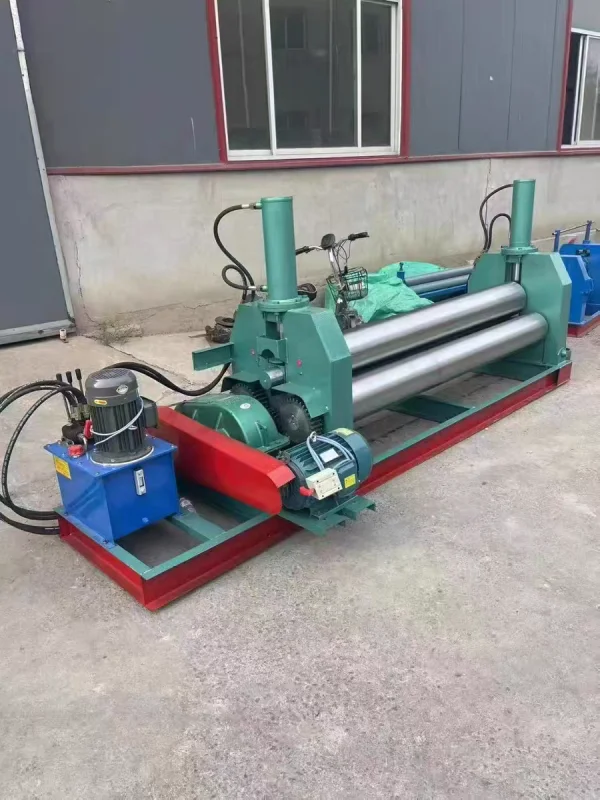 

Высококачественный 4-миллиметровый трехвалковый листогибочный станок для гибки металла