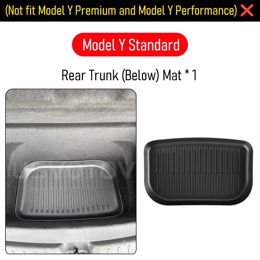 Rear Trunk Below Mat