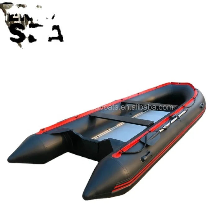 RIB760 Deep V Hypalon Inflatable Boat, Premium Power Component Family Friendly Design For Leisure Water Sport