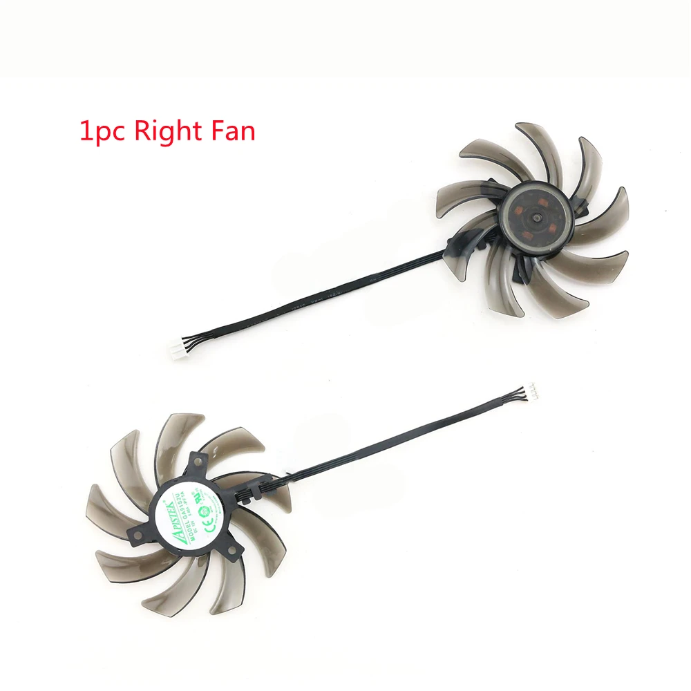 82MM Graphics Card Cooler Fan For PALIT RTX2060 2060S GTX1660 1660S 1660TI Dual OC Video Card Cooling