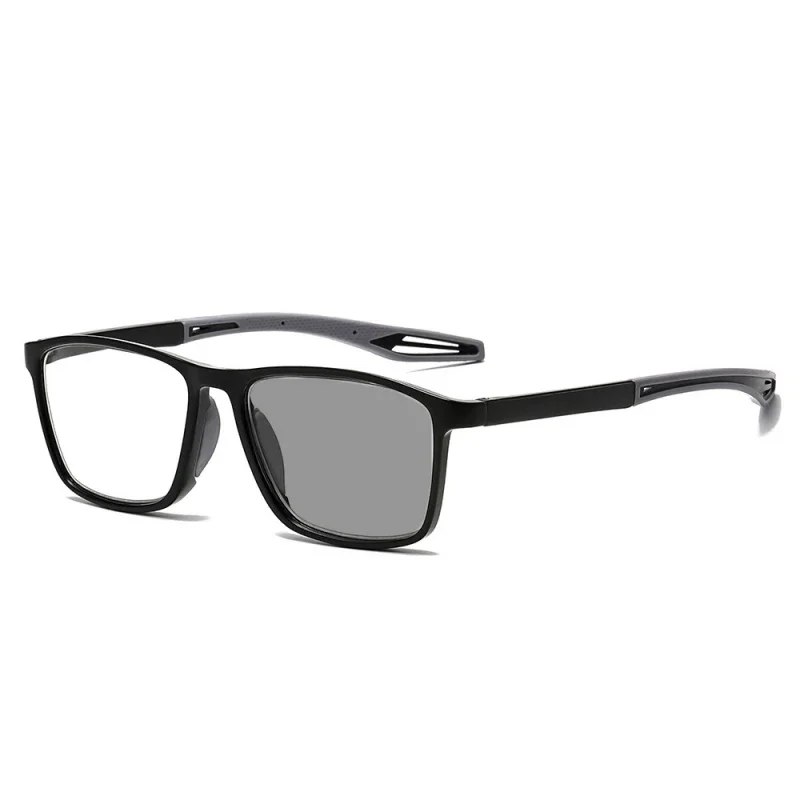 Retro TR90 Rahmen Photochrome Lesebrille Frauen Männer Trendy Presbyopie Brillen Vintage Verfärbung Sonnenbrille 0 + 1,0 + 4,0