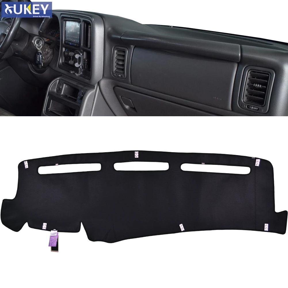 Xukey Dash Mat Dashmat Dashboard Cover Sun Shade Dash Board Cover Carpet For Chevrolet Silverado 1500 2500 3500 1999 2000 - 2006