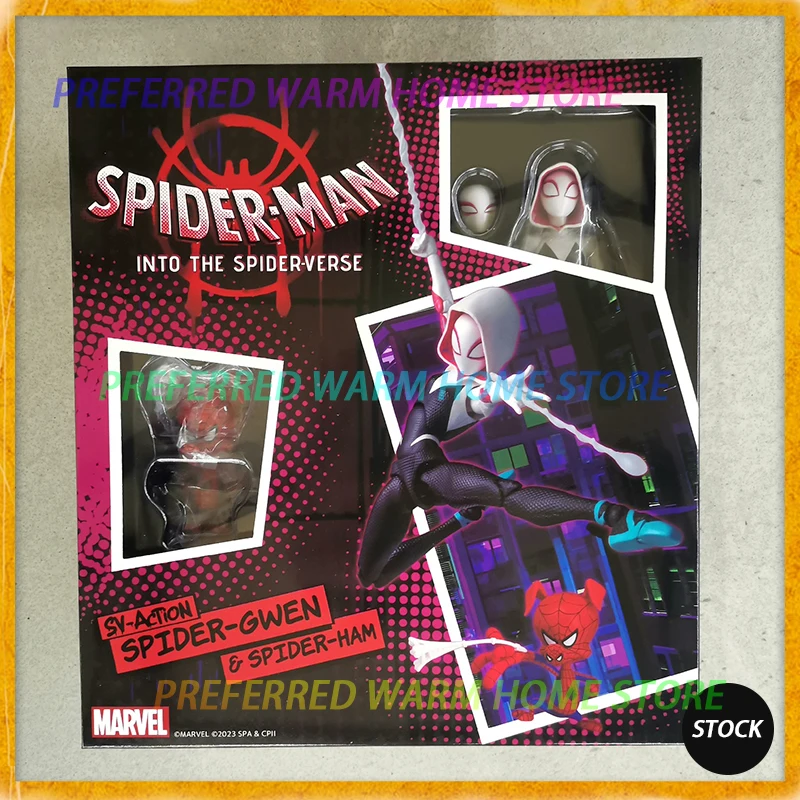 In Stock Originate Sentinel SV-Action Spider-Gwen Model Toys Spider-Man Spider-Man: Across the Spider-Verse Gwen Stacy