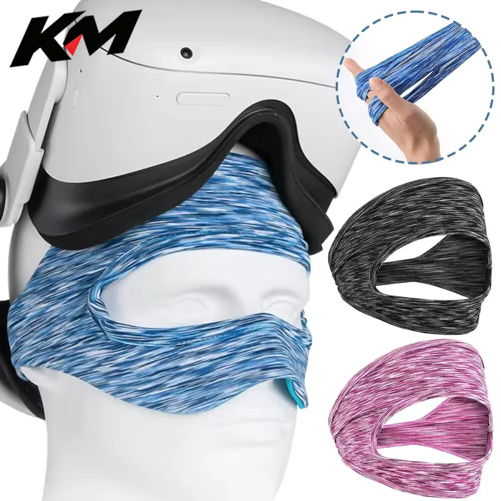 VR Eye Mask Cover For Oculus Quest 2 Accessories Breathable Sweat Band Virtual Reality Headsets For Meta Quest Pro Pico 4 PSVR2