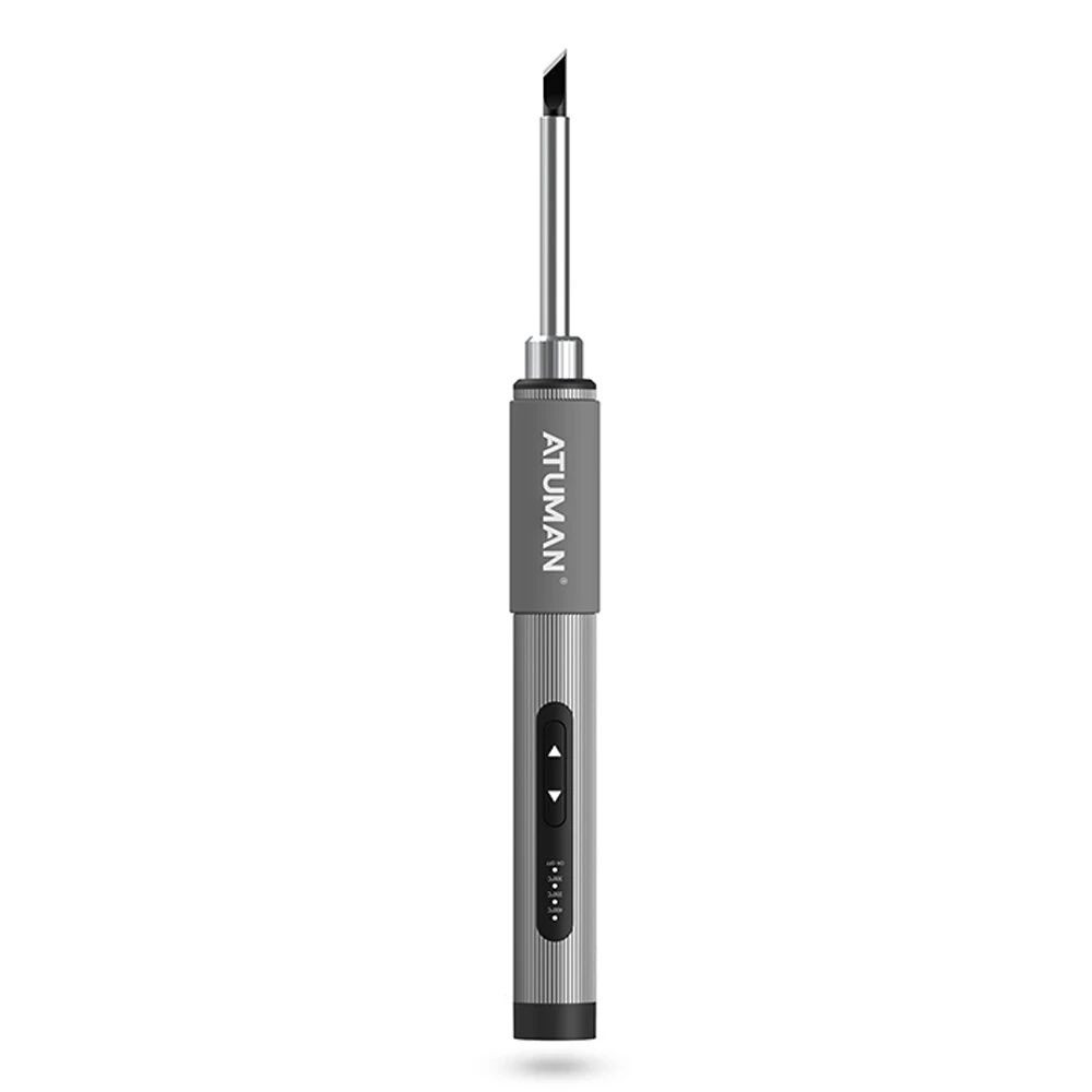 AtuMan EI2 Portable Soldering Iron 72W 9-24V Intelligent Electric Soldering Iron 300-400°C Multifunctional Welding Pen
