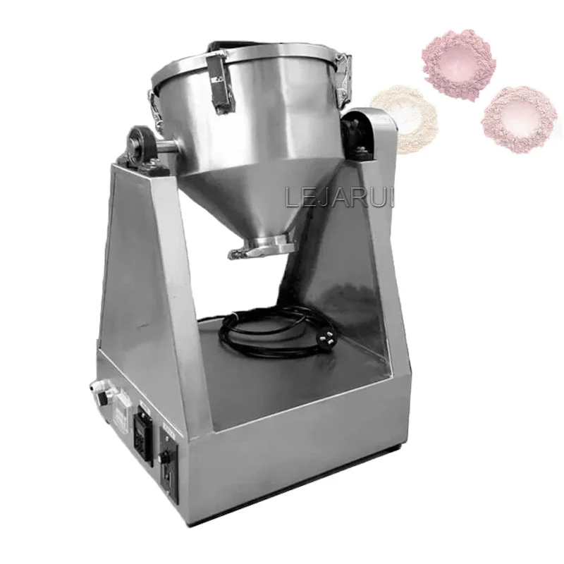 Waist Drum Feed Blener Drum Mixer Dry Powder Vertical Stainless Steel Spice Mixing Machine