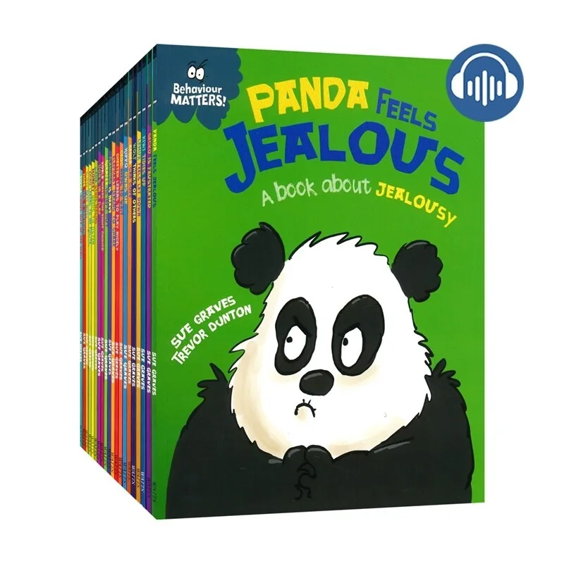 My Behaviour and Emotions Library 20 Books Set Kids Emotion Management Picture Book Early Learning For Preschool ChildrenAge 3-6