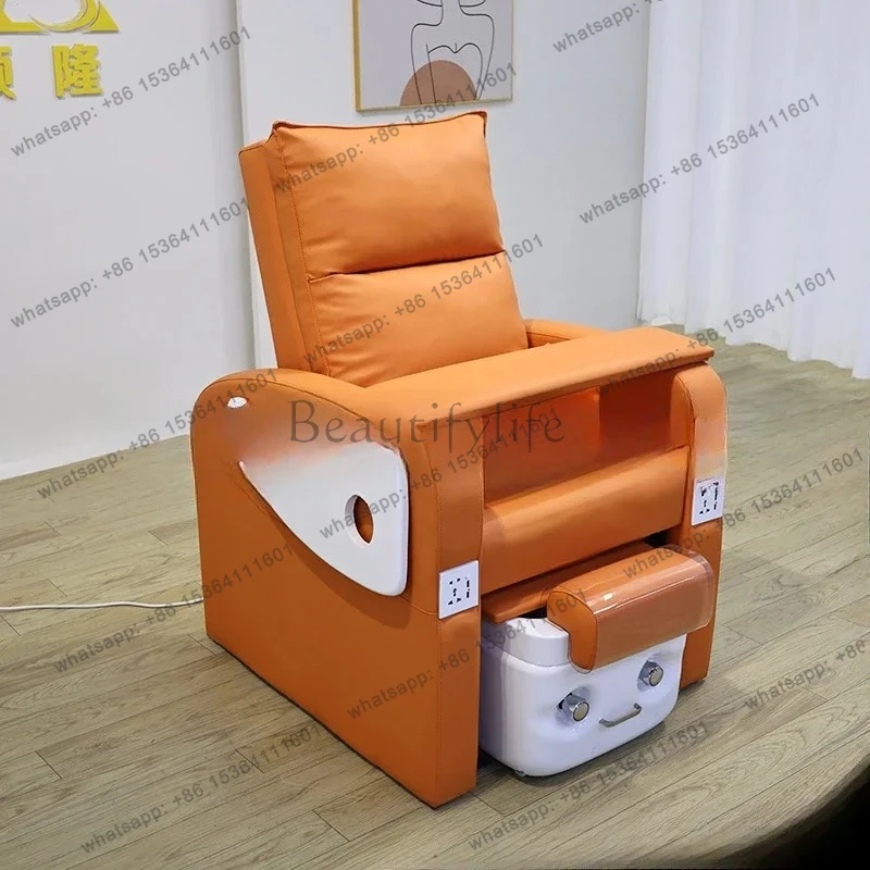 Electric foot bath, manicure, massage chair, eyelash sofa, pull-out foot bath, advanced new model