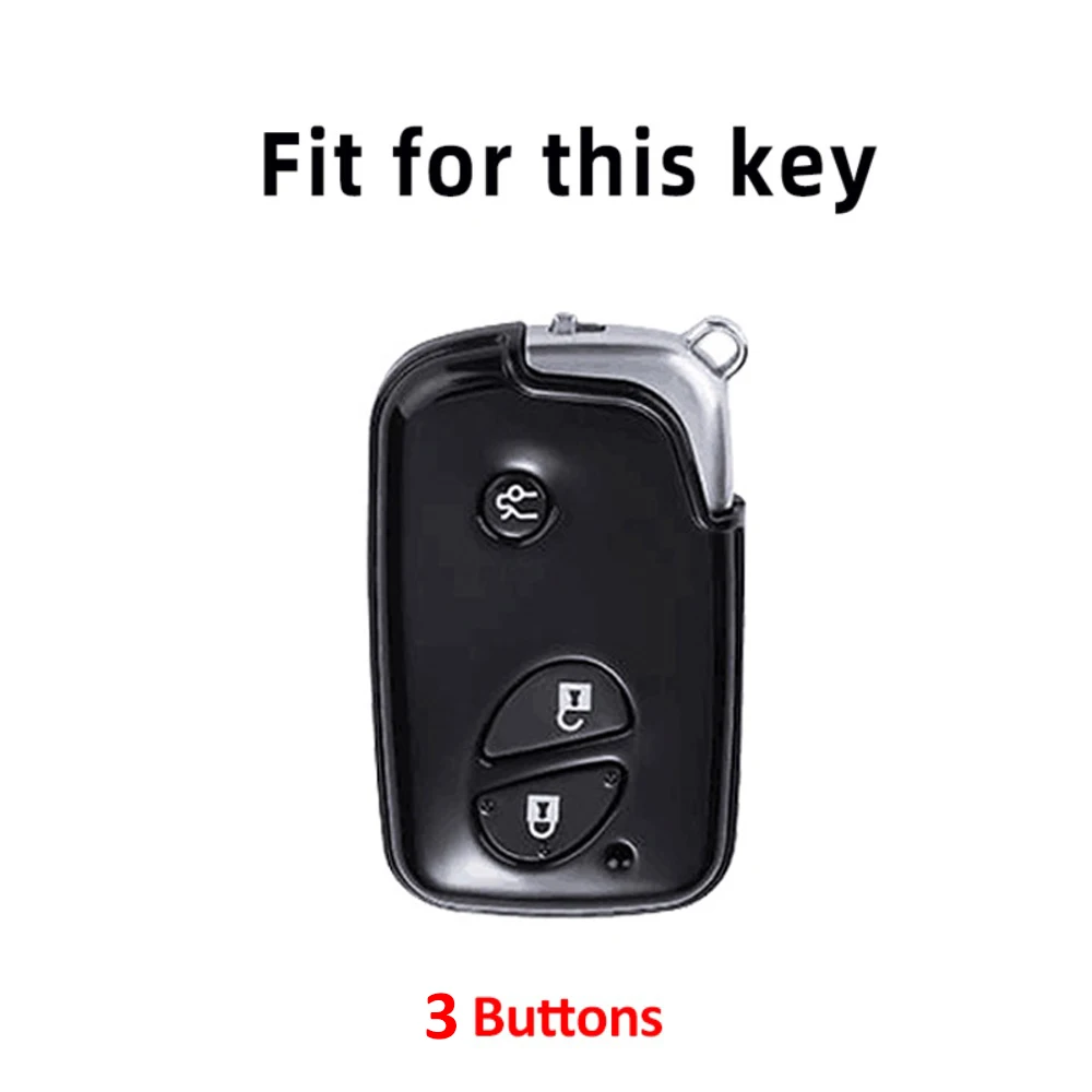Auto Shell For Lexus IS250 IS300C RX270 CT200H GX400 GX460 ES240 ES350 LS460 GS300 450h 460h Soft TPU Car Key Case Cover Key Bag