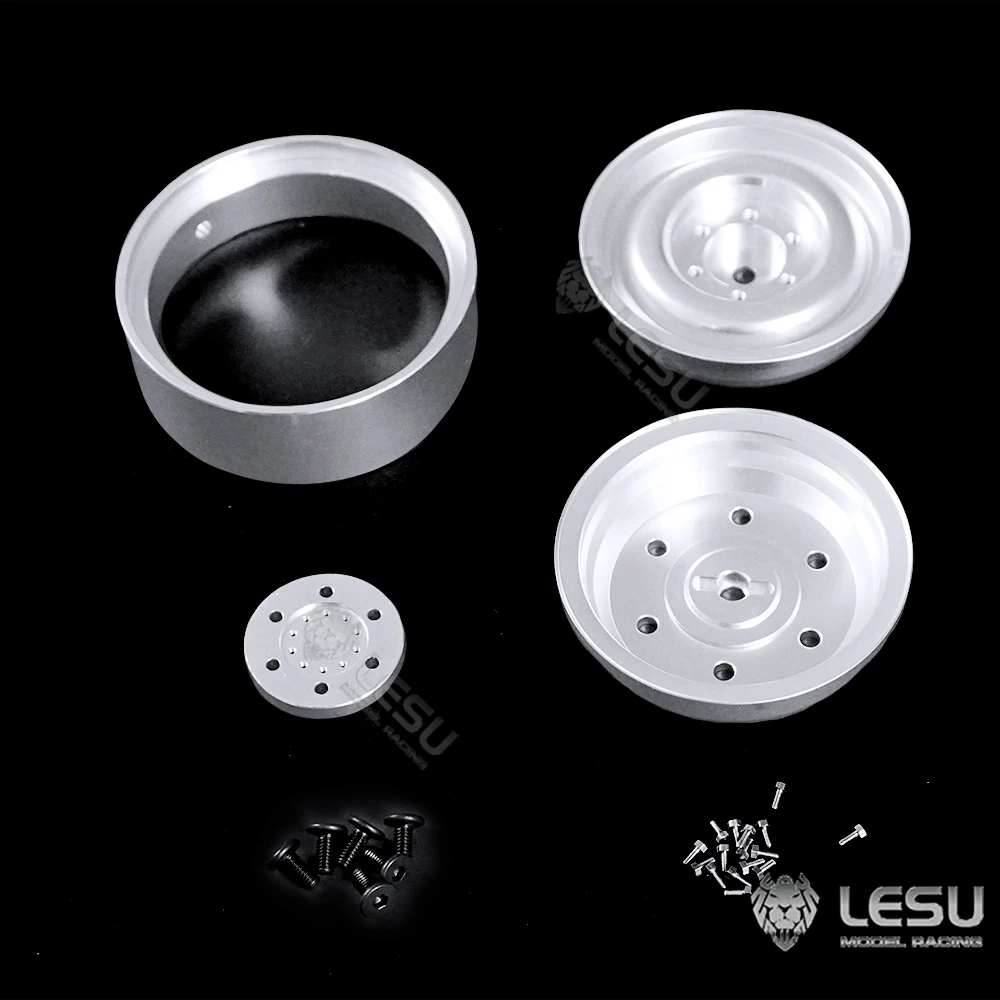 

LESU Wheel Hubs for 1/10 RC Crawler Car Rave Um406 Aluminium Alloy Metal Cars Parts Outdoor Toys TH22151