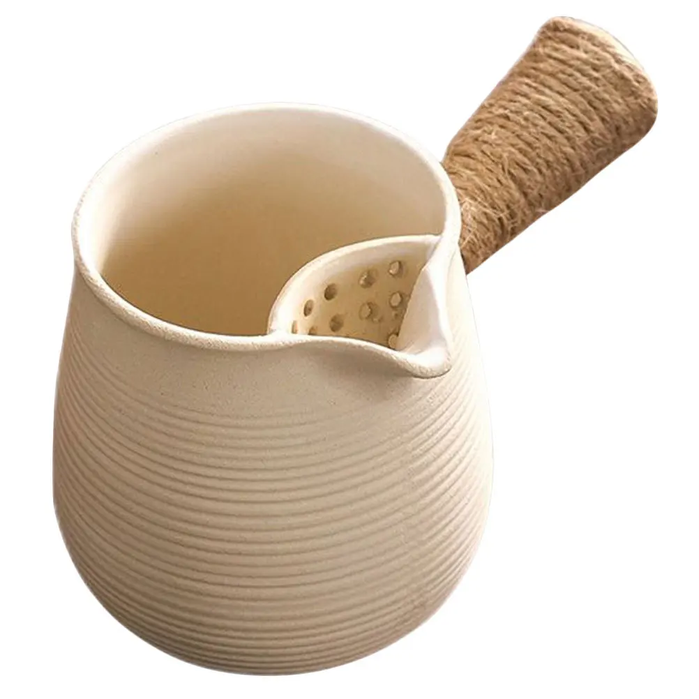 

Small Clay Tea Pot for Home Use Portable Brewing Kettle Outdoor Camping Tea Serving Pot Kitchen Stove Top Teakettle