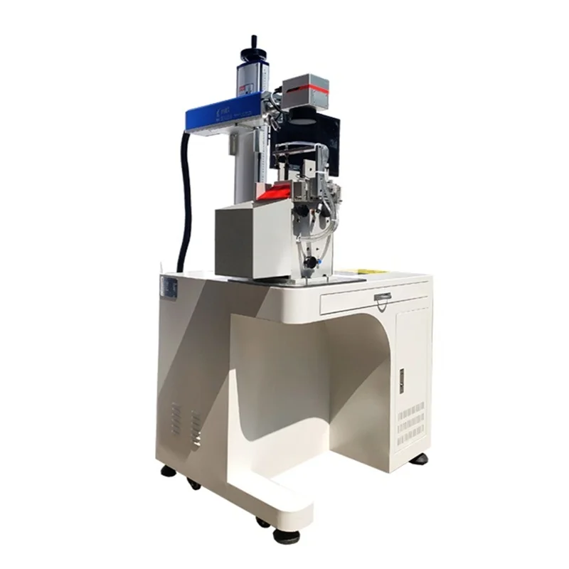 Chuko 10w metal and plastic nameplate UV marking machine