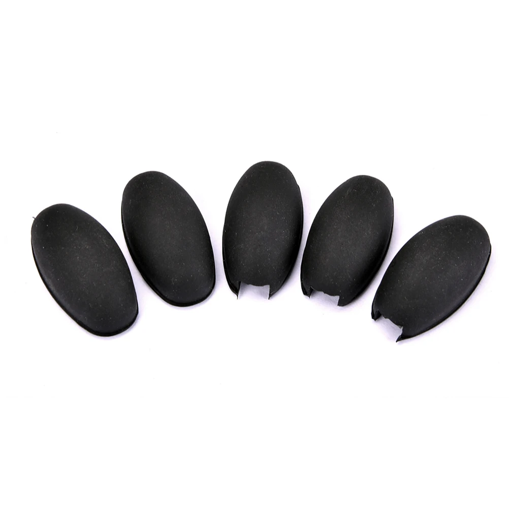 

5pcs Black Rubber Key Pad Finger Drag Instrument Accessories Saxophone Clasp Pads Palm Risers For Alto Tenor Adjustable Comfort