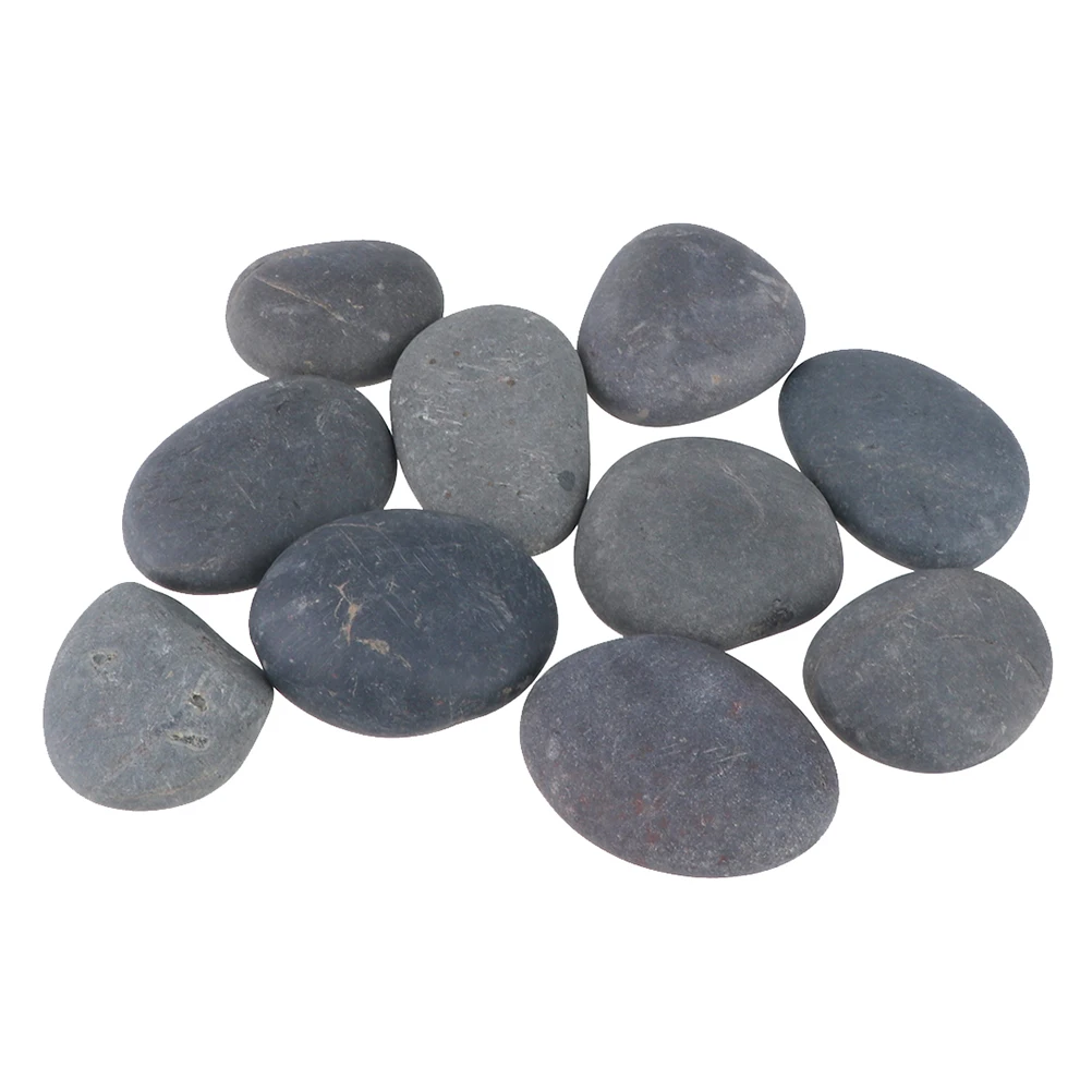 

20pcs Stones Smooth Surface Ideal for Stones For Painting Crafts DIY Landscaping Plants Fish Tanks Designs