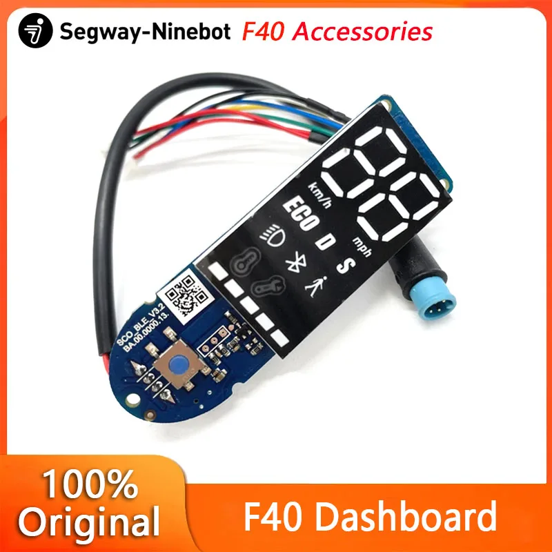 

Original Dashboard accessory kit for Ninebot by Segway F40 Smart Electric Scooter F Series D18 D28 D38 Display Replacements