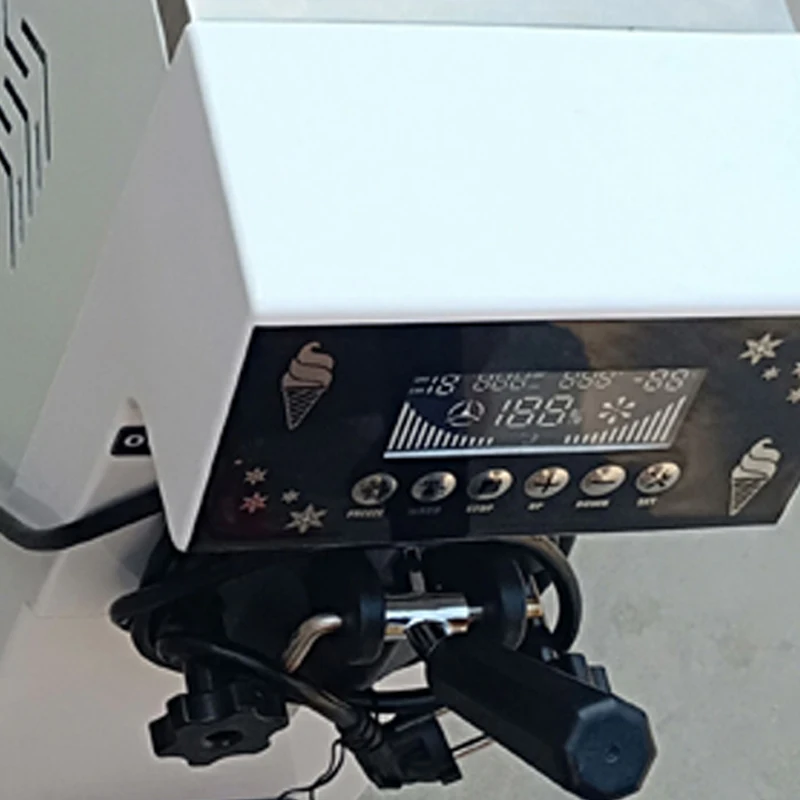 

High Quality Soft Ice Cream Machine Desktop Small Ice Cream Making Equipment 900W 12L/H Ice Cream Machine