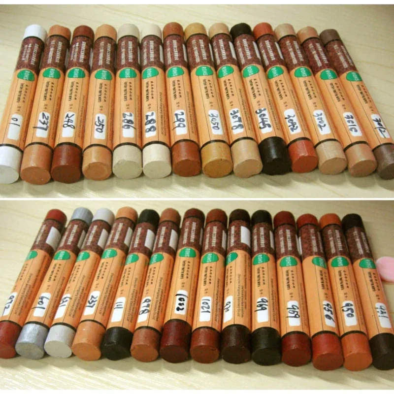 

14pcs/set furniture paint floor repair floor wax crayon scratch patch paint pen wood composite repair materials