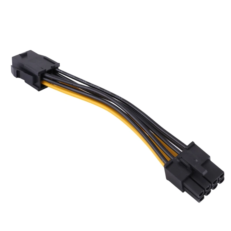 กราฟิกการ์ด 6P ถึง 8P 6Pin ถึง 8Pin CPU กราฟิกการ์ดแชสซี Power Adapter Line Dropship
