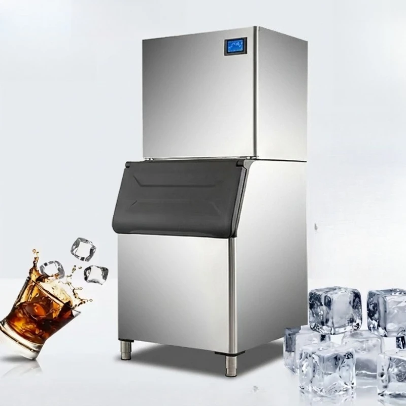 Fully Automatic Ice Maker Split-type Catering Milkshake Store Ice Maker Suitable Bars Commercial Furniture Eismaschine ZYZBJ60